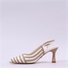 Una Healy Holiday Road Slingback Heel - White Nude